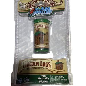 Worlds smallest Lincoln logs